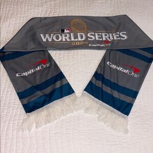 World Series 2024 Gray and Blue Scarf